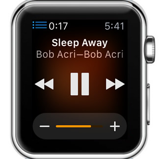 google play music for apple watch