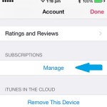 apple music subscription setting