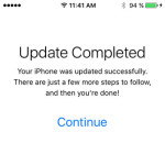 ios 9 public beta 1 update completed