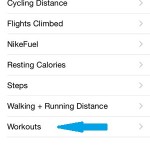 iphone health app fitness menu