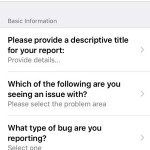 send new ios 9 beta feedback