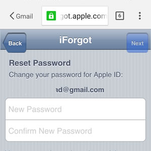 how to reset apple id password on computer