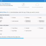 dr fone scanning iphone for deleted data