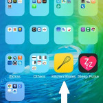 food & drink app on ios home screen