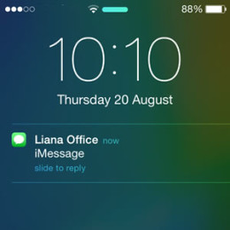 hidden iphone iMessage preview