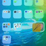 ios new folder creation gesture