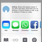 iphone safari share actions lineup