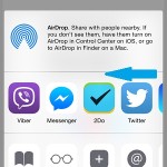 iphone safari share sheets