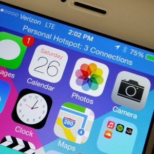 iphone working as personal hotspot