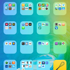 no name ios folders on iphone home screen