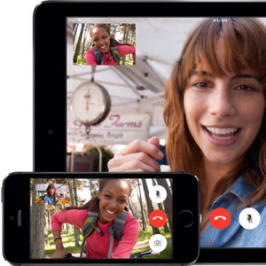 ongoing ios facetime call