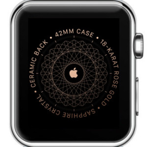 Unpaired Apple Watch screen