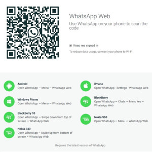 whatsapp web iphone authentification