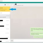 whatsapp web no iphone connection error