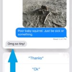 3d touch + swipe up combo unveils quick replies
