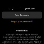 enabling activation lock for apple watch