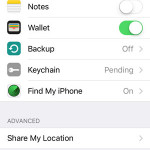 find my iphone icloud settings