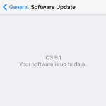 ios 9.1 installed on iphone