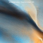 ios 9.1 public beta blue desert wallpaper
