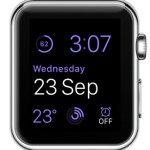 purple watch face