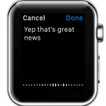 dictating facebook messenger reply