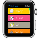 facebook messenger apple watch stickers