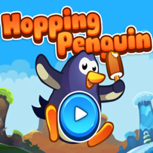 hopping penguin ice cream adventure