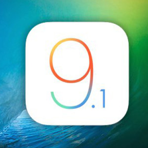 ios 9.1 logo