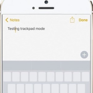 iPhone 6S 3D Touch Trackpad Trick.