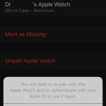 mark as missing confirmation