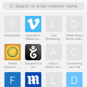 safari paste and go feature