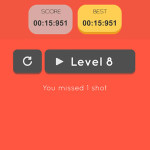 just 5 level completed screen