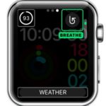 breathe app complication for activity watch face