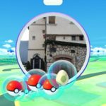 collecting items from pokestop