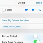 imessage individual send read receipts setting