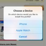 ios 10 developer beta profile choose a device prompt