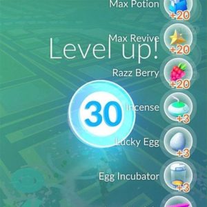 pokemon go level 30