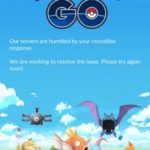 pokemon go servers downtime screen