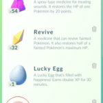 emptied pokemon go backpack