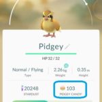 evolve pokemon button