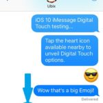ios 10 imessage digital touch icon