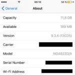 ios 9.3.4 build number