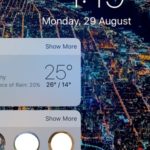 ios lock screen today's view