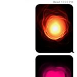 iphone digital touch fireball and heartbeat animations