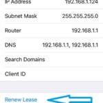 iphone wi-fi renew lease feature