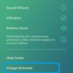 pokemon go change avatar nickname feature
