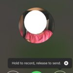 recording voice message for whatsapp unanswered call