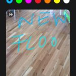 sketching during digital touch recording