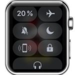 watchos 3 control center panel