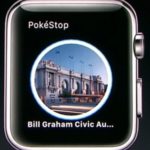 apple watch pokestop screen